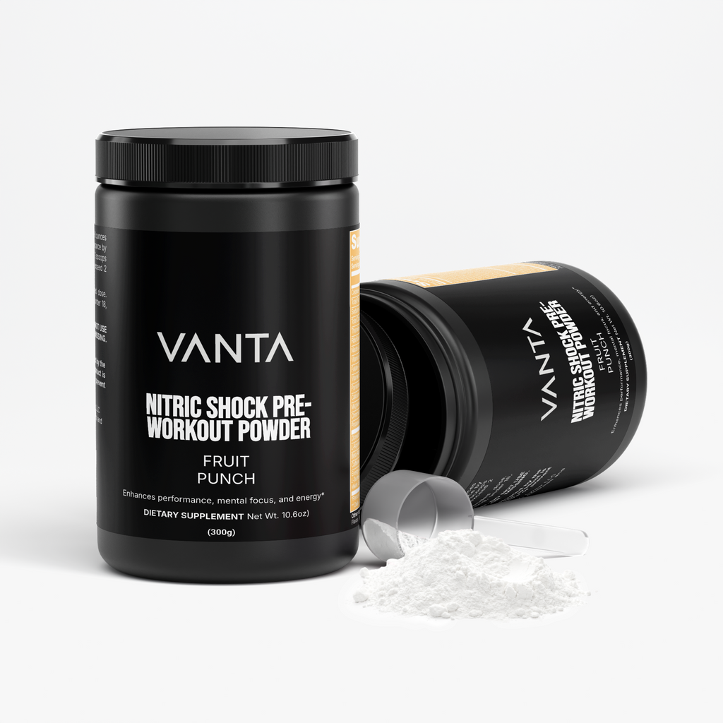 VANTA Nitric Shock Pre-Workout Powder (Fruit Punch)