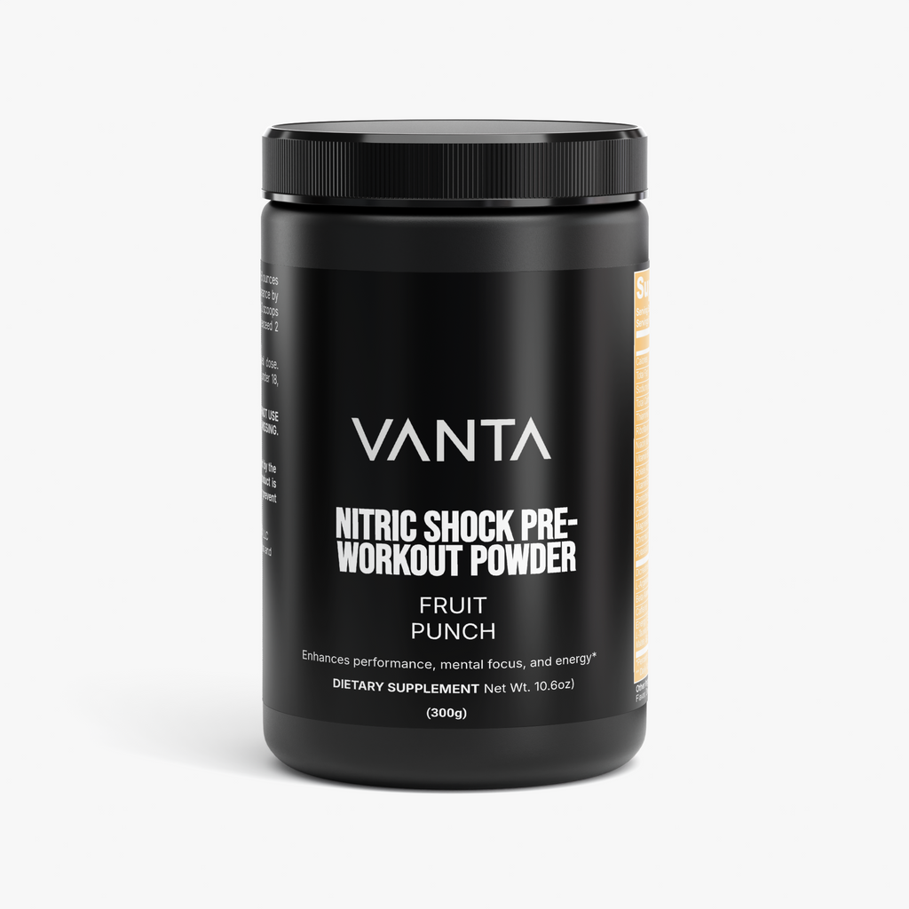 VANTA Nitric Shock Pre-Workout Powder (Fruit Punch)