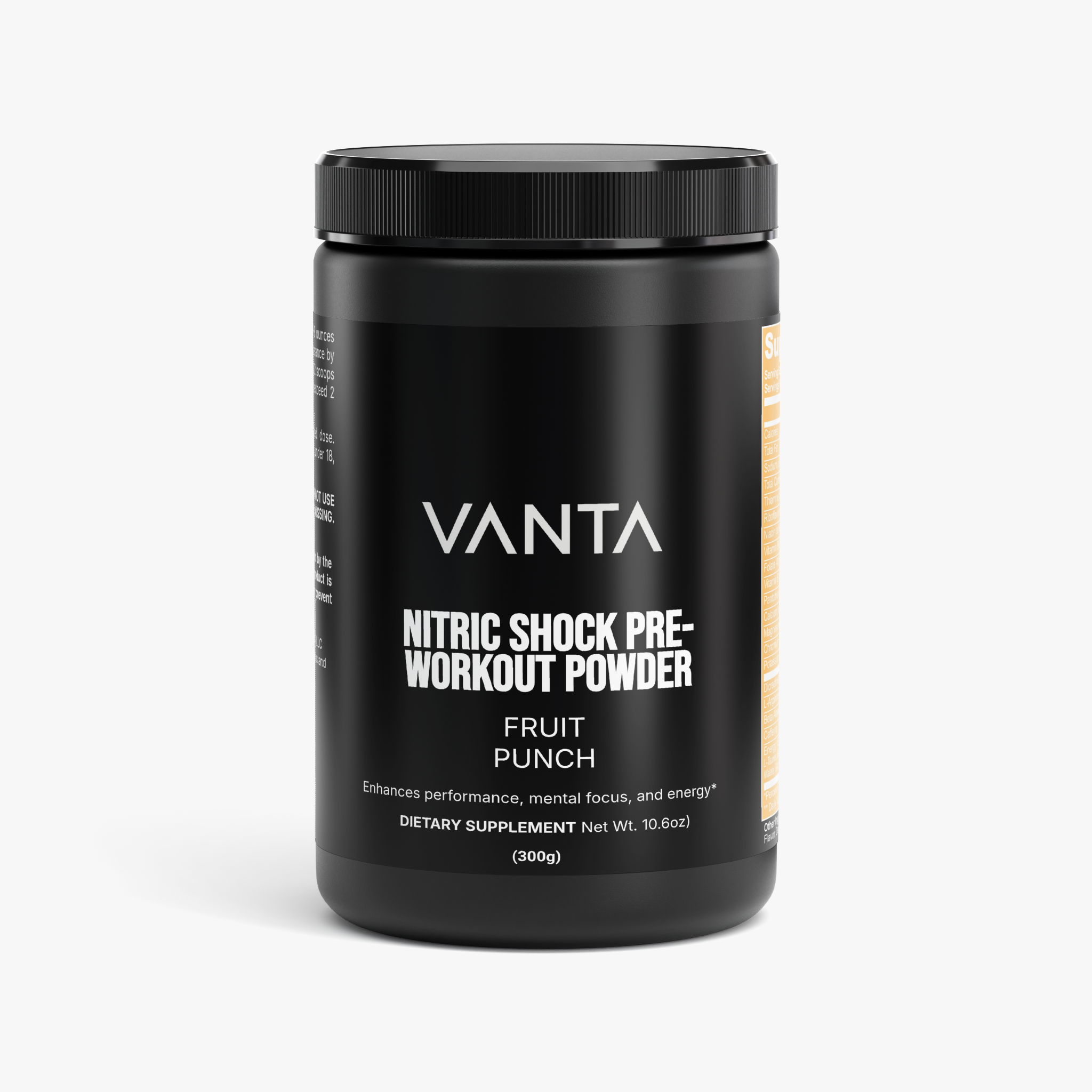 VANTA Nitric Shock Pre-Workout Powder (Fruit Punch)