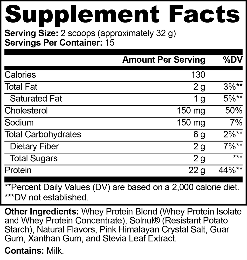 VANTA Whey Protein Blend (Vanilla)
